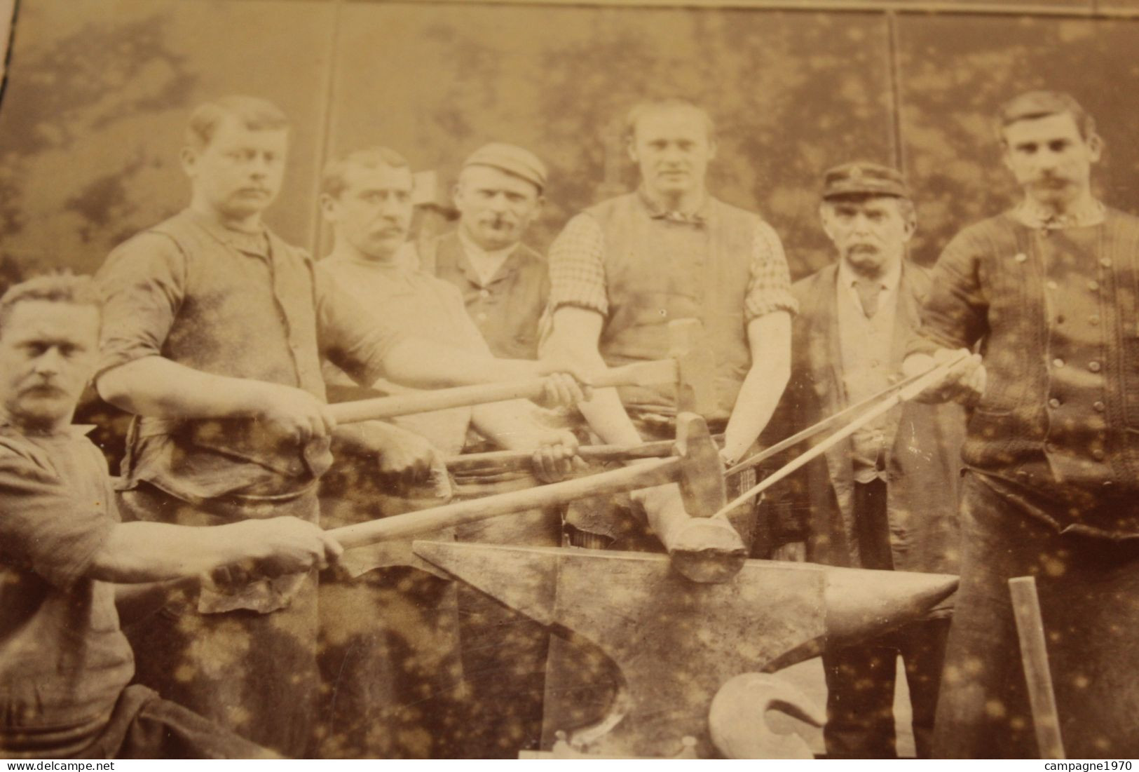 TOP RARE !! PHOTO 1893 - SNCB NMBS - ARSENAL DE MALINES CHEMIN DE FER DE L'ETAT ( MECHELEN - MAI 1893 ) - Anciennes (Av. 1900)