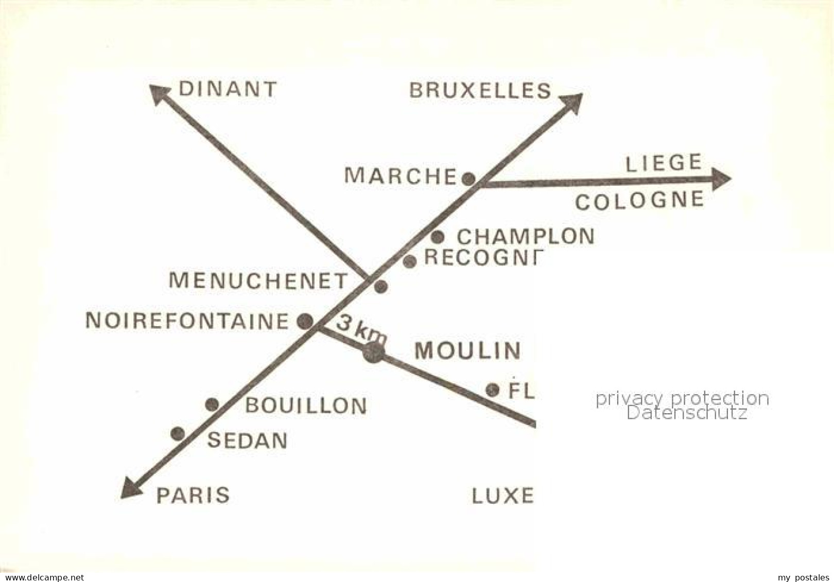 72826830 Bouillon Wallonne Moulin Hideux   - Otros & Sin Clasificación