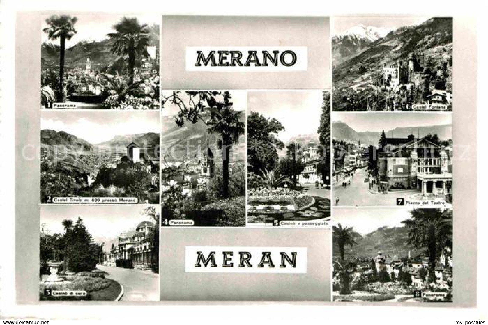 72826777 Merano Suedtirol Schloss Kurhaus Brunnenburg Theaterplatz  Merano - Sonstige & Ohne Zuordnung