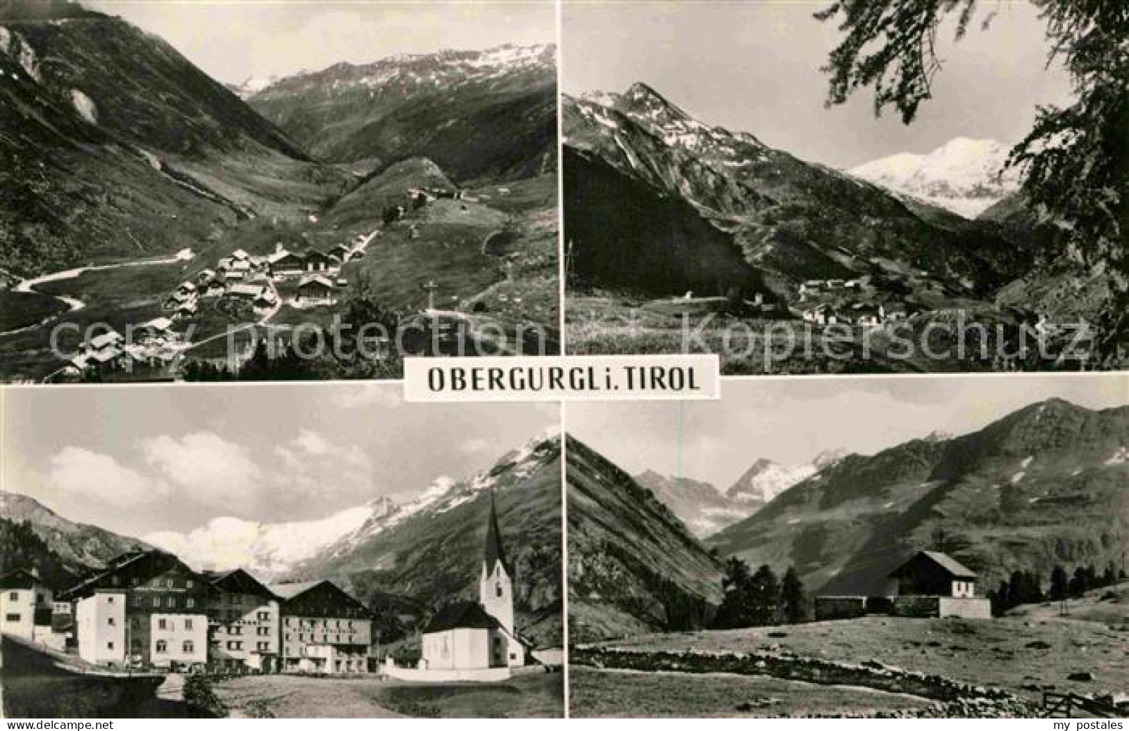 72826738 Obergurgl Soelden Tirol Fliegeraufnahme Obergurgl - Autres & Non Classés