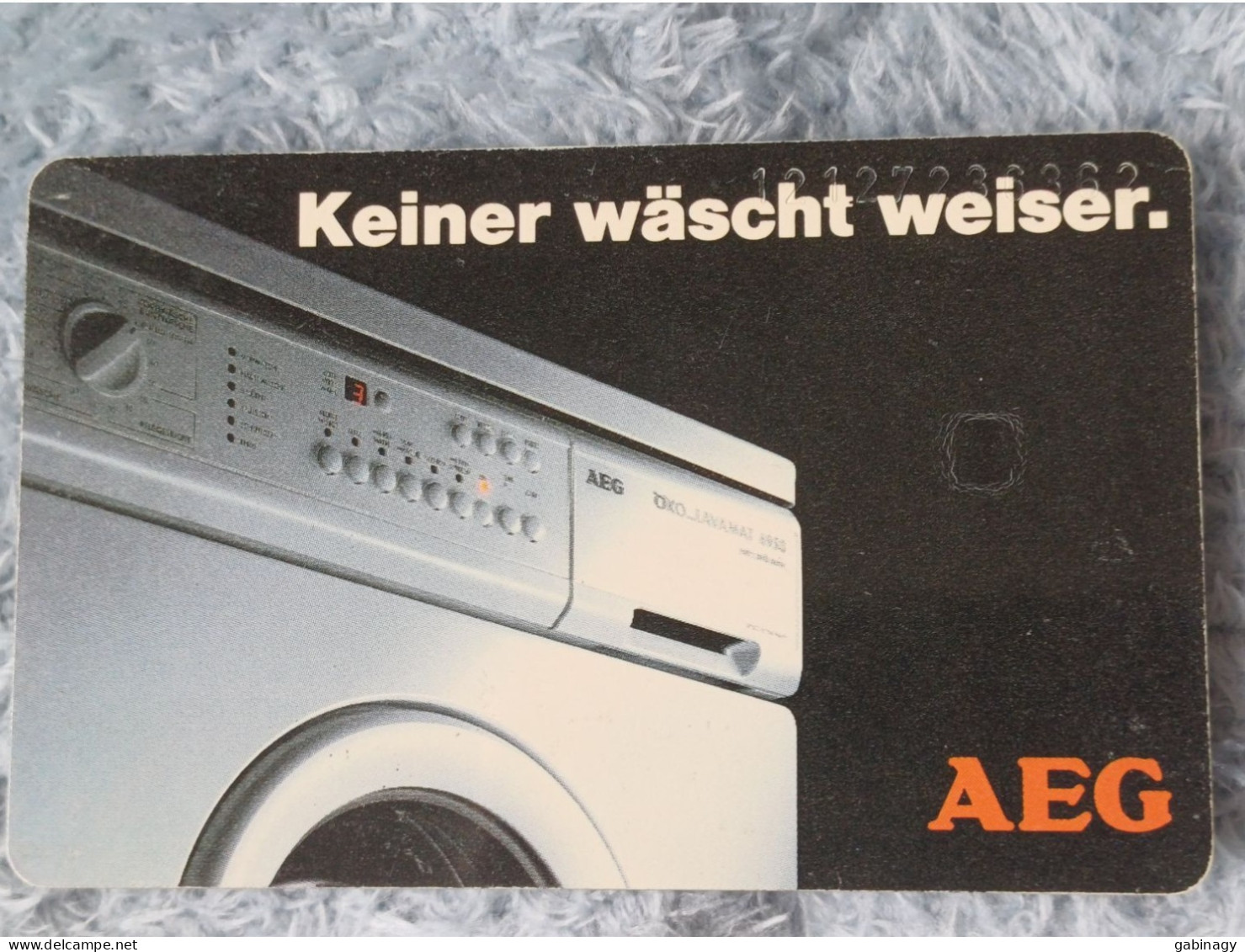 GERMANY-1179 - O 0410 - AEG 8 - Öko-Lavamat (Waschmaschine) - 5.300ex. - O-Series : Series Clientes Excluidos Servicio De Colección