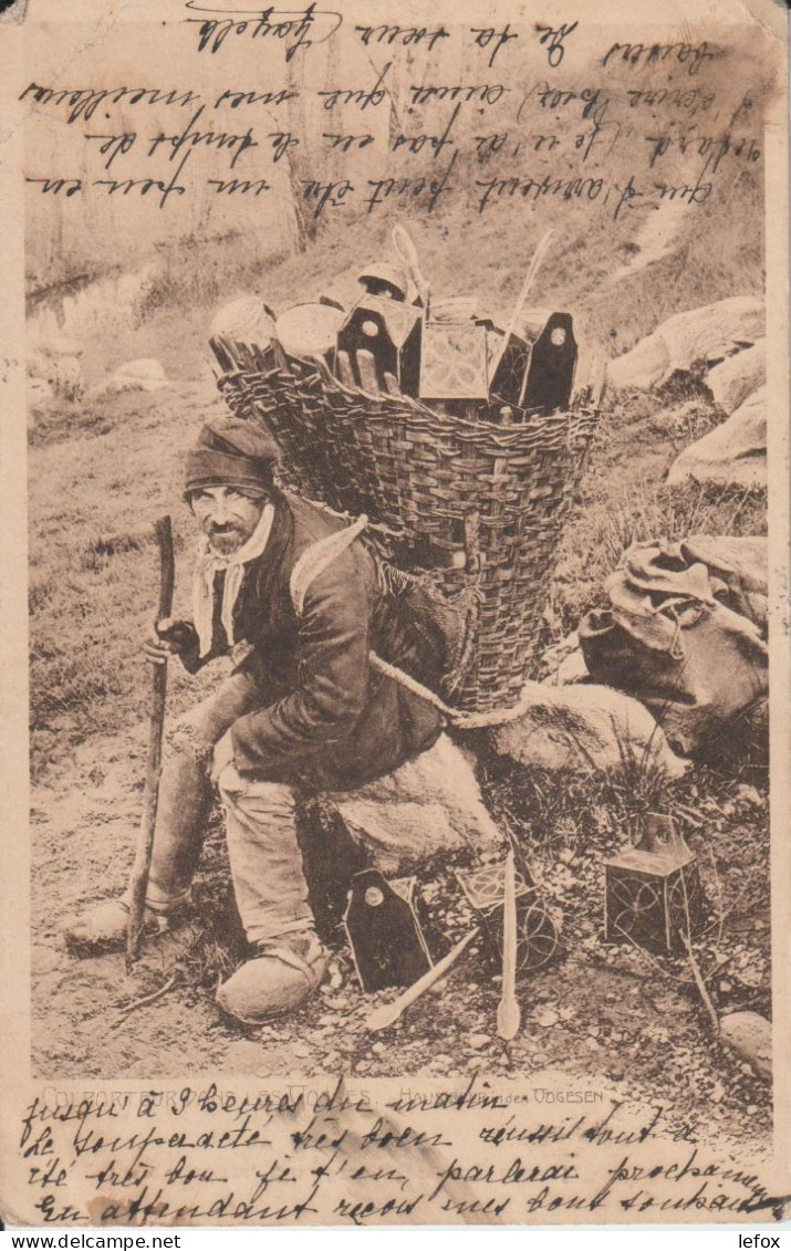 COLPORTEUR DANS LES VOSGES 1907 - Autres & Non Classés