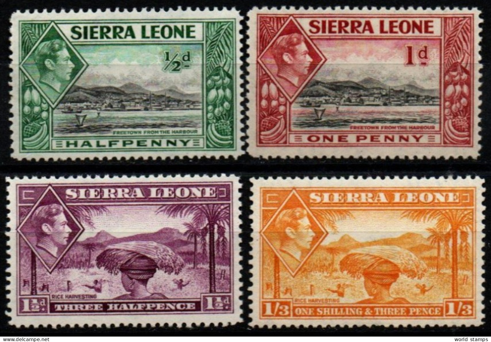 SIERRA LEONE 1938-44 * - Sierra Leone (...-1960)