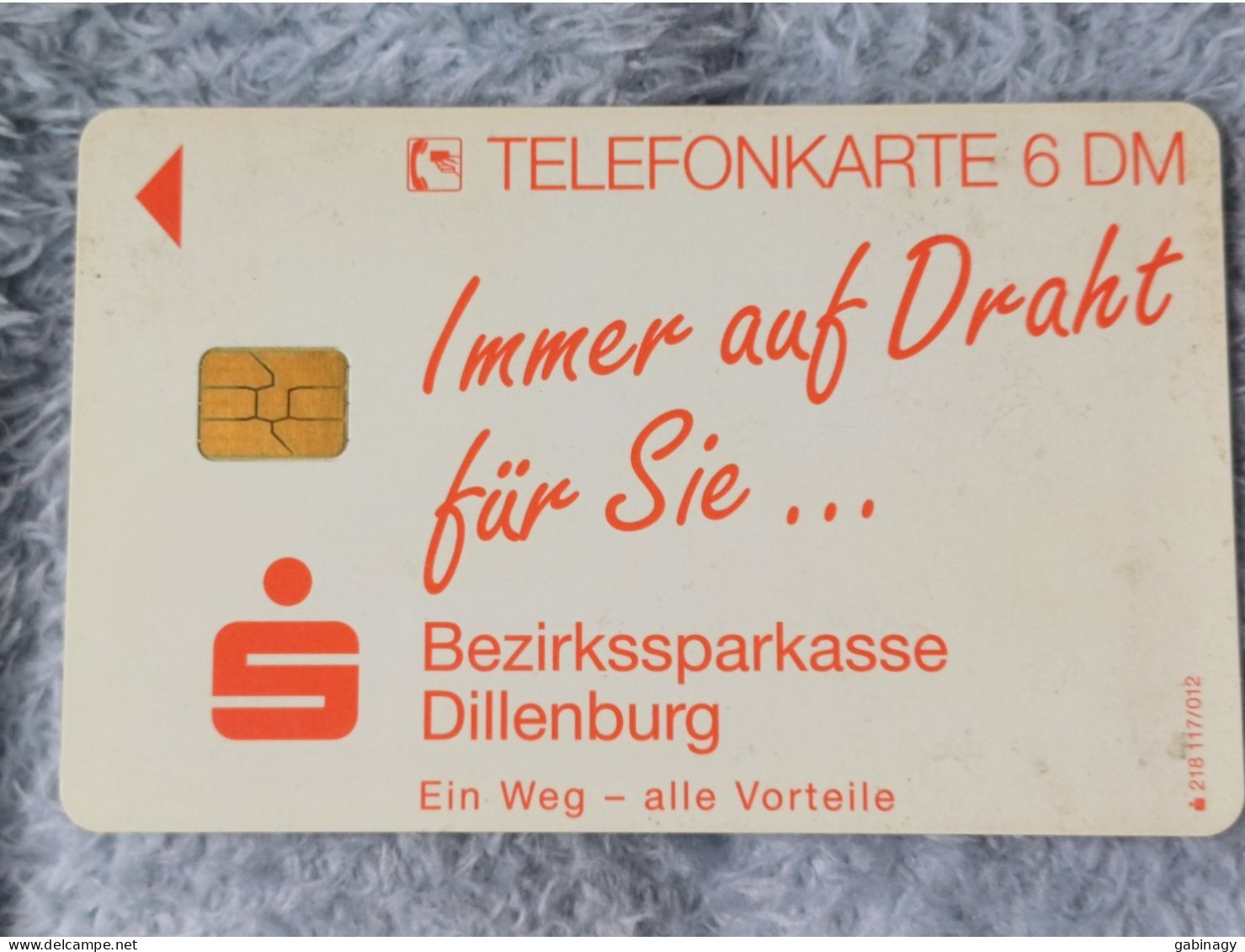 GERMANY-1180 - O 0559 - Sparkasse Dillenburg - Immer Auf Draht Für Sie - 2.000ex. - O-Series : Series Clientes Excluidos Servicio De Colección