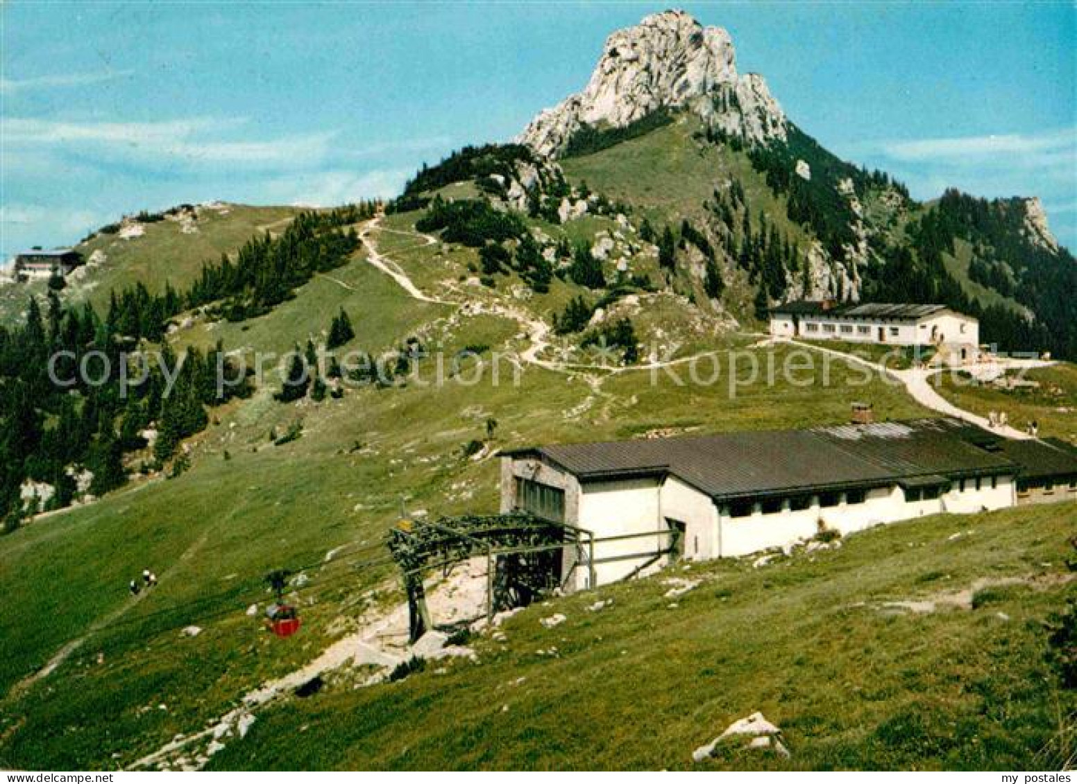 72826432 Kampenwand Chiemgau Bergstation Seilbahn Berghotel Bayerische Alpen Asc - Other & Unclassified