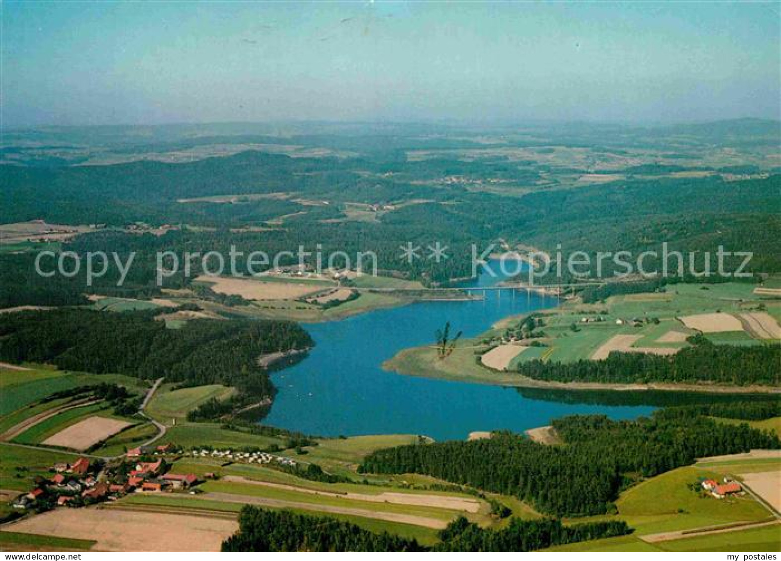 72826429 Neunburg Wald Eixendorfer Stausee Campingplatz Guettenland Fliegeraufna - Sonstige & Ohne Zuordnung