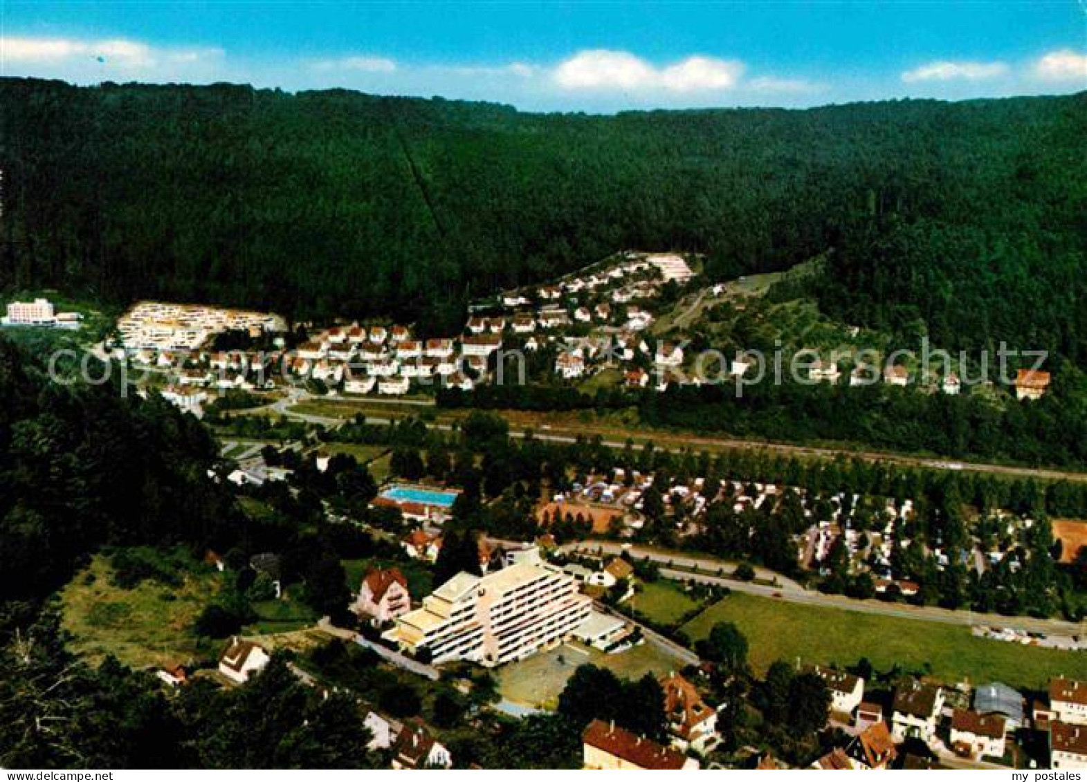 72826194 Bad Liebenzell Olgahain Freibad Campingplatz  Bad Liebenzell - Autres & Non Classés