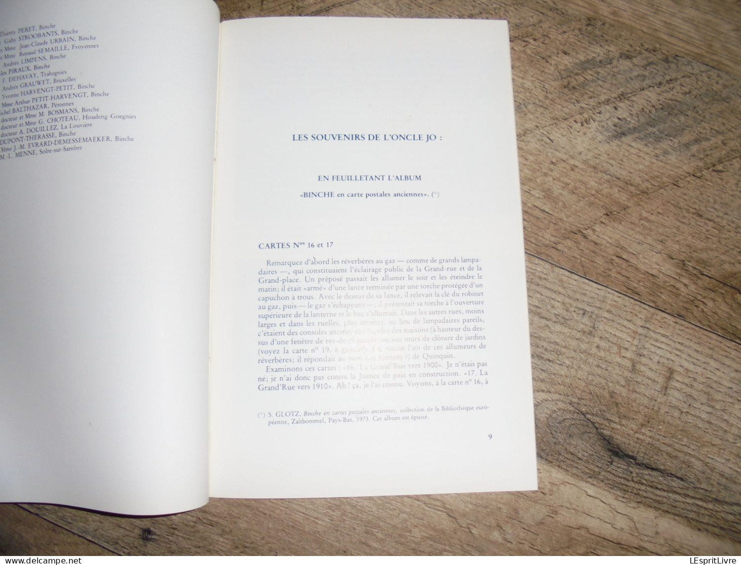 LES CAHIERS BINCHOIS N° 1 Régionalisme Hainaut Binche Serment Arbalètriers Battignies Chaussé De Nivelles Siège 1654 - Belgium