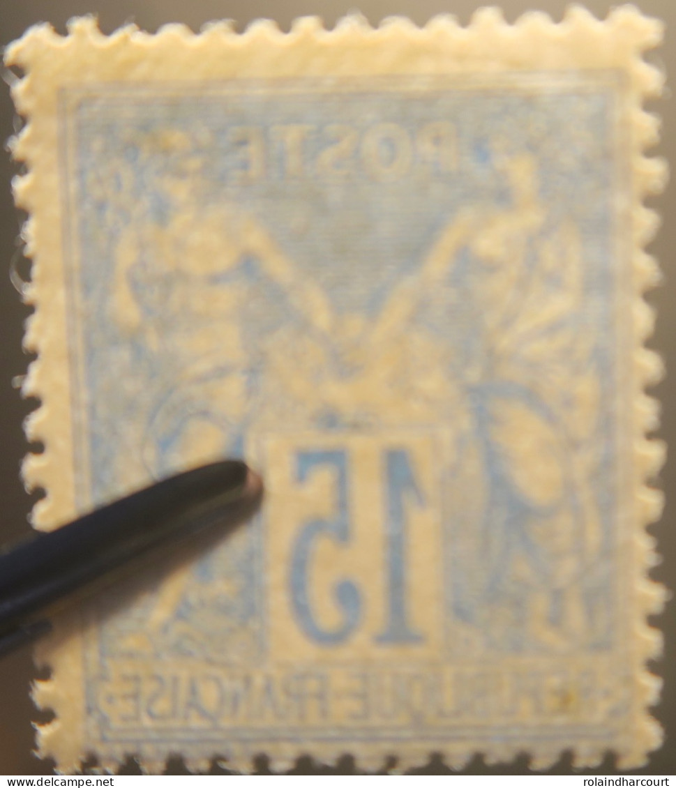 R1311/3162 - FRANCE - SAGE TYPE II N°90 NEUF(*) - 1876-1898 Sage (Type II)