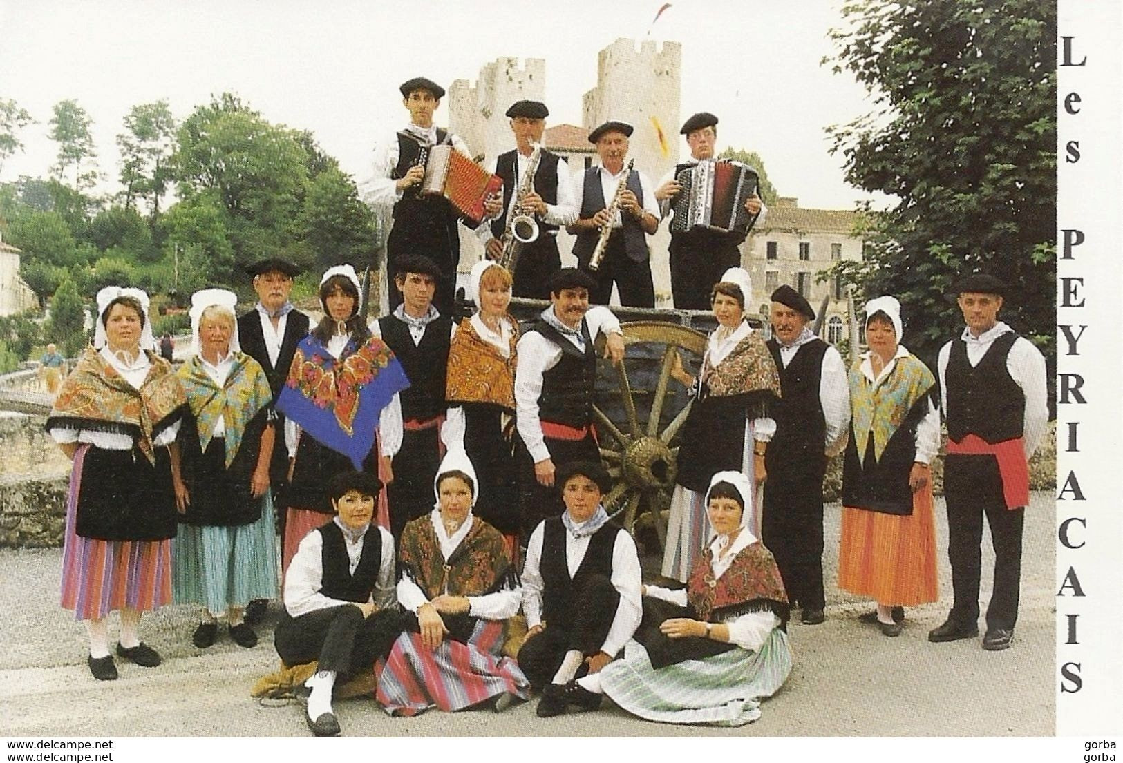 *CPM - Groupe Folklorique "Les Peyriacais" De Sainte Maure De Peyriac (47) - Trachten