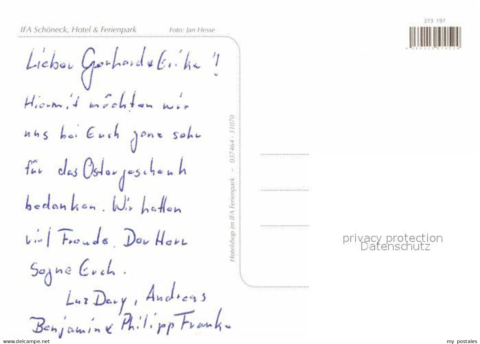 72826006 Schoeneck Vogtland Hotel Ferienpark Schoeneck - Other & Unclassified