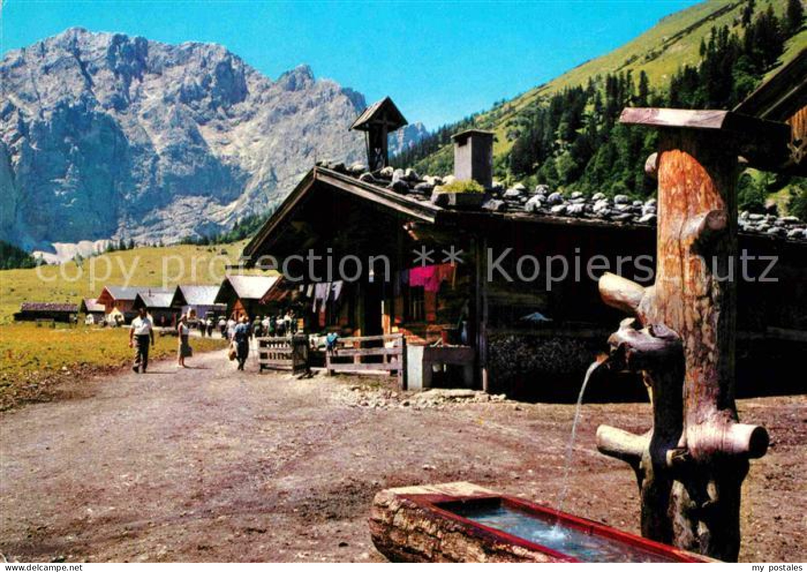 72825987 Hinterriss Tirol Alpengasthof Eng Hinterriss - Andere & Zonder Classificatie