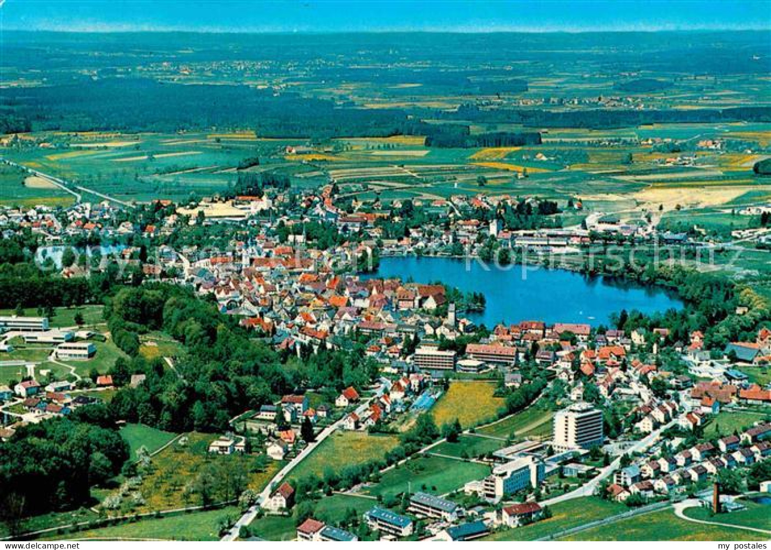 72825981 Bad Waldsee Fliegeraufnahme Bad Waldsee - Bad Waldsee