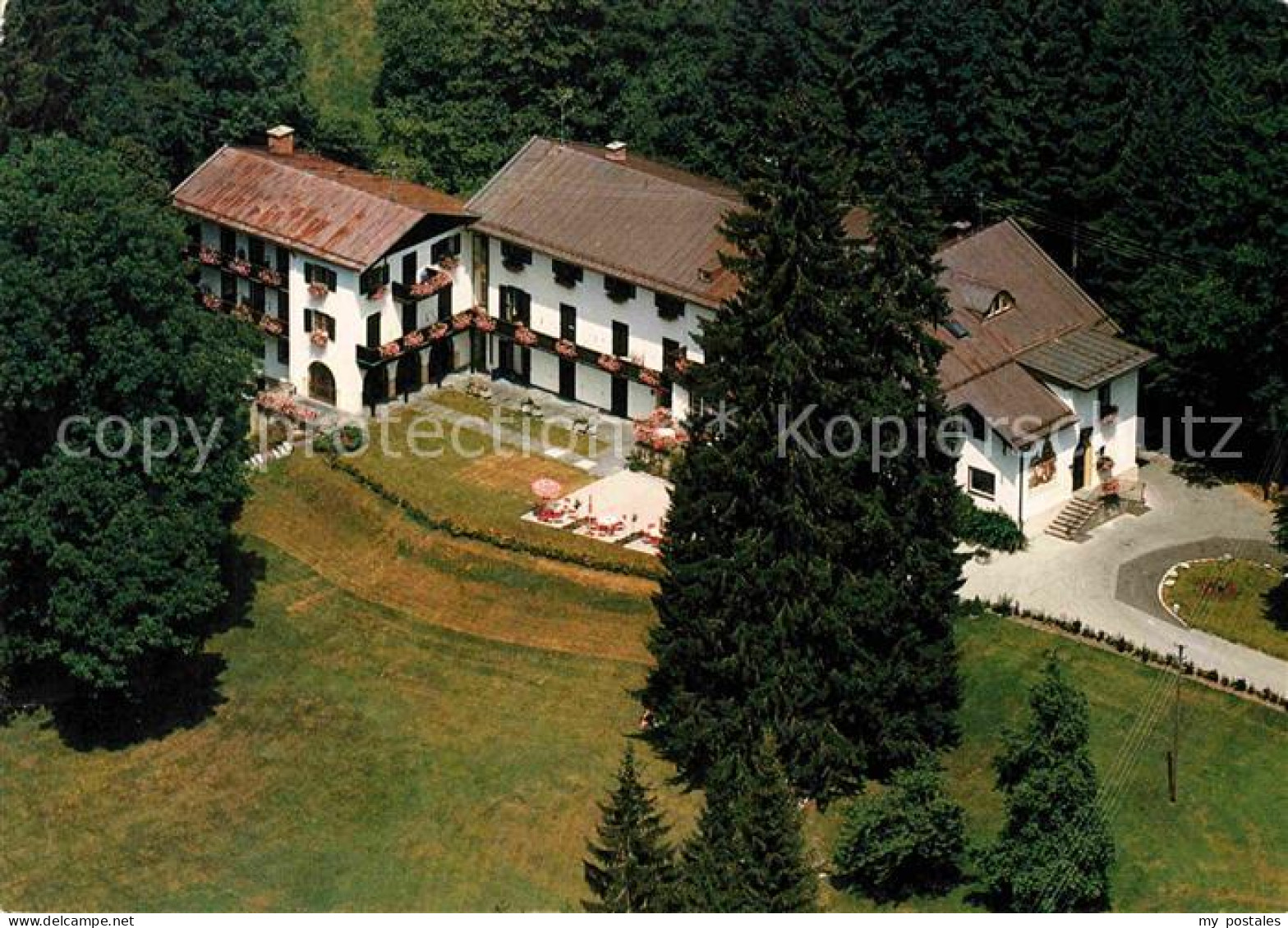 72825873 Tegernsee Max Geiger Haus Ferienheim Der Hypobank Fliegeraufnahme Teger - Tegernsee