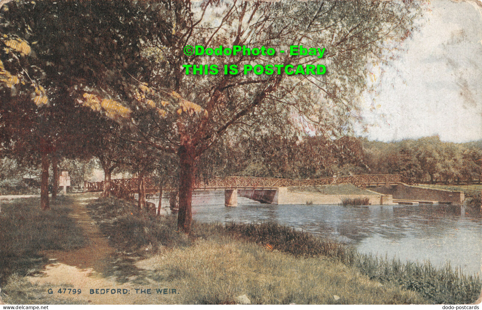 R344886 Bedford. The Weir. The Photochrom. Celesque Series - Monde