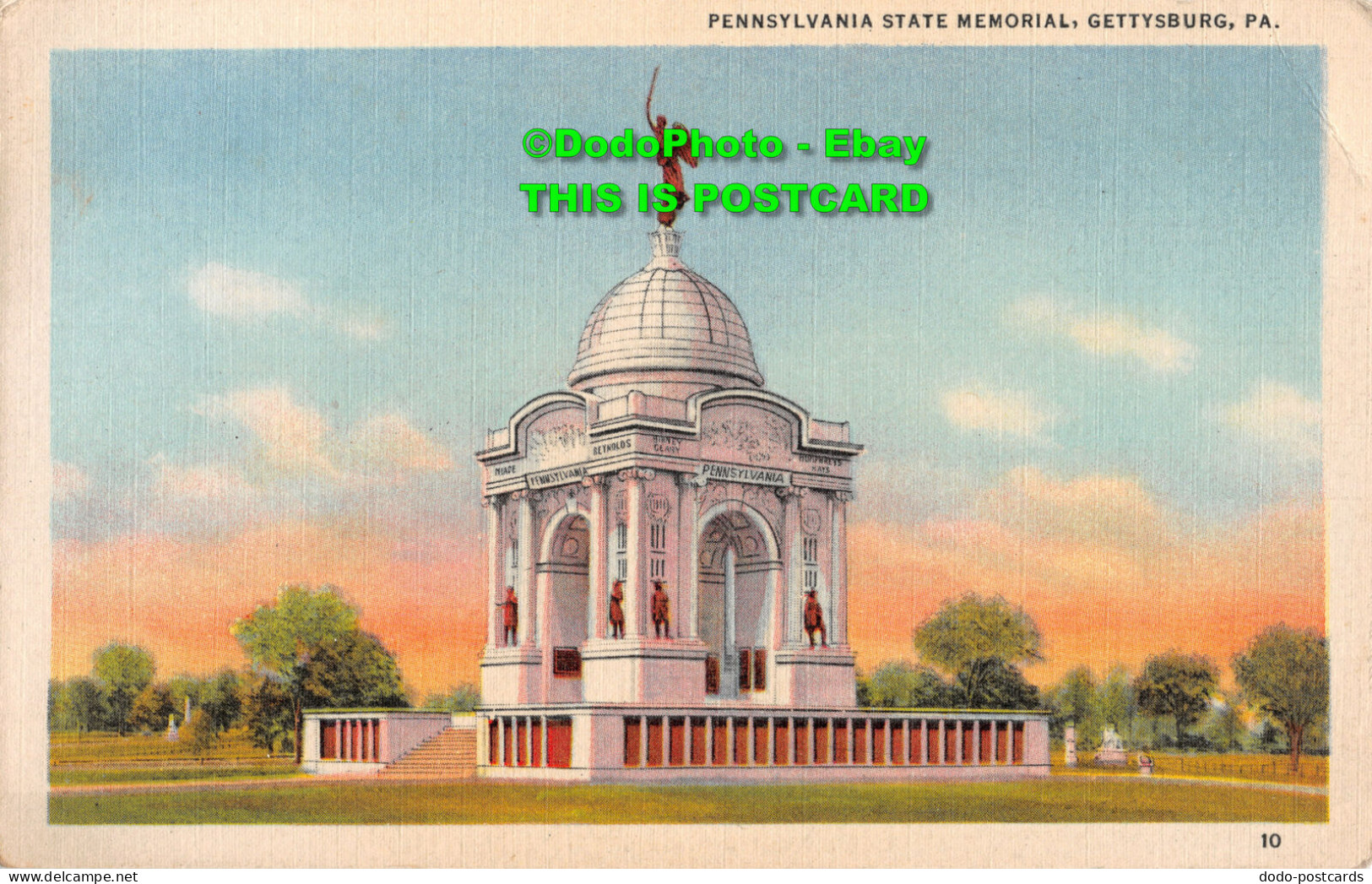R344888 Gettysburg. Pa. Pennsylvania State Memorial. Marken And Bielfeld - Monde