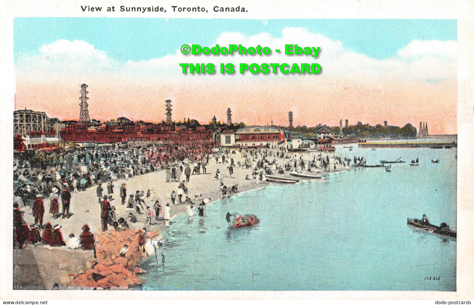 R344517 Canada. View At Sunnyside. Valentine. Postcard - Monde