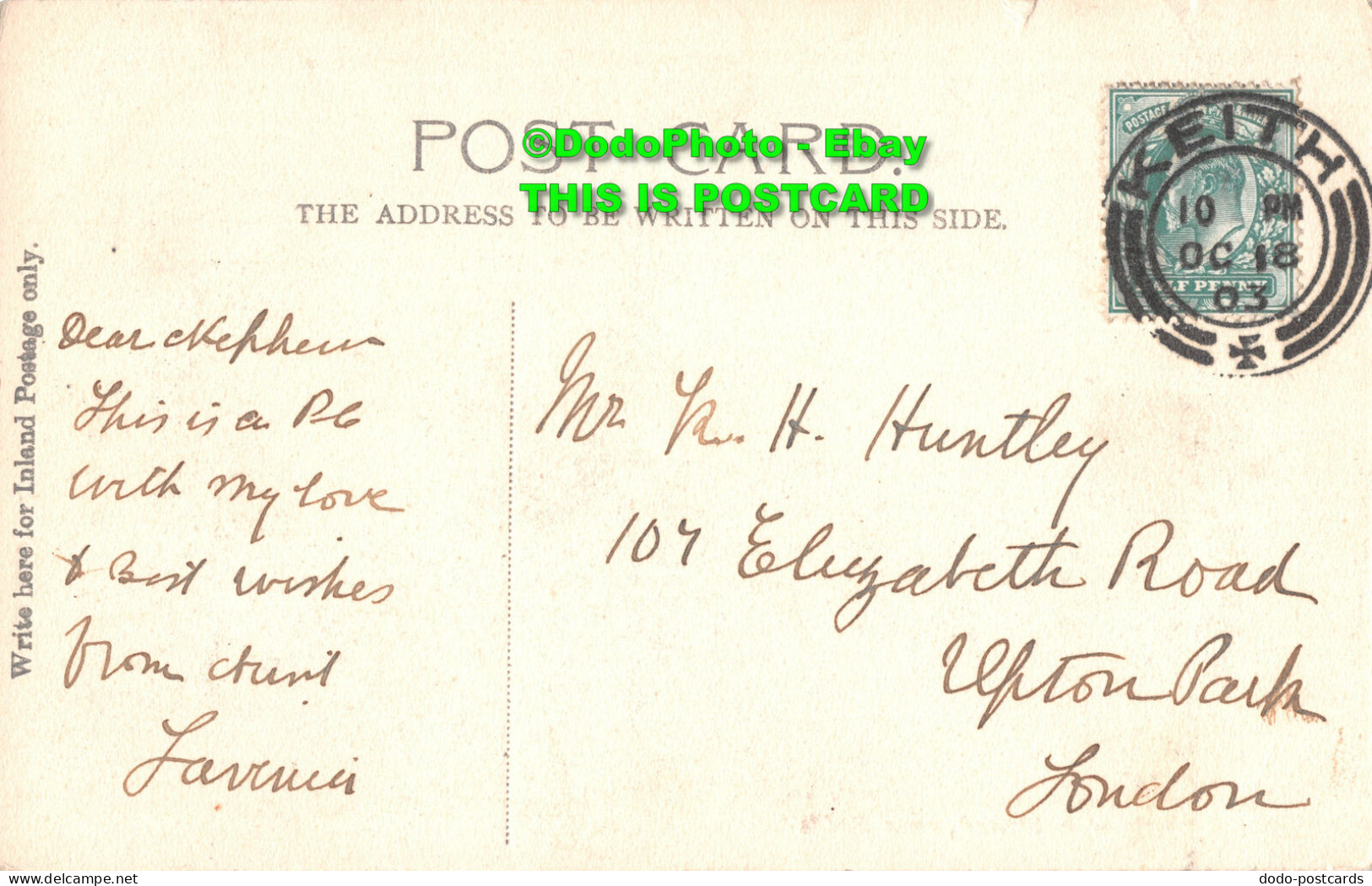 R344892 Auld Brig O Bridgend Near Keith. 1903 - Monde