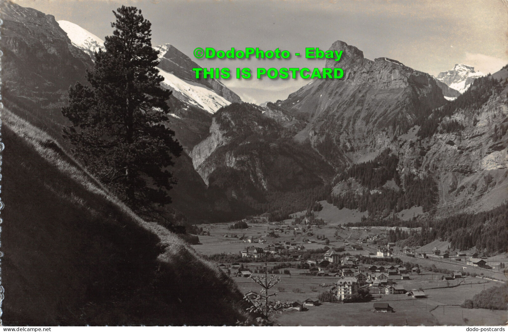 R344520 Kandersteg. Kl. Rinderhorn Gemmipass Gellihorn Steghorn. E. Gyger - Monde