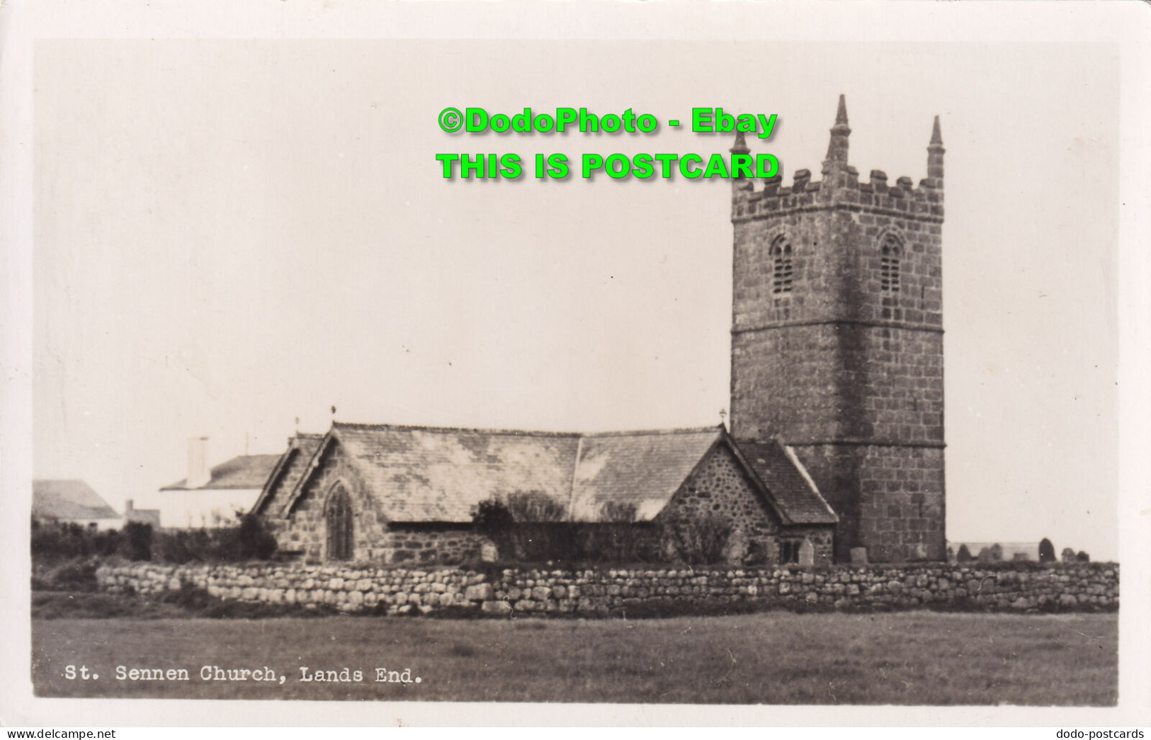 R344703 Lands End. Sennen Church. Lands End. RP - Monde