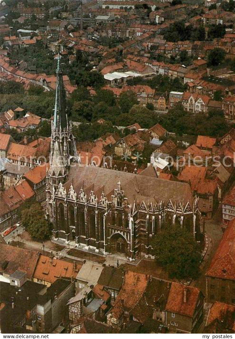 72825457 Muehlhausen Thueringen Fliegeraufnahme Pfarrkirche Sankt Marien Muehlha - Muehlhausen