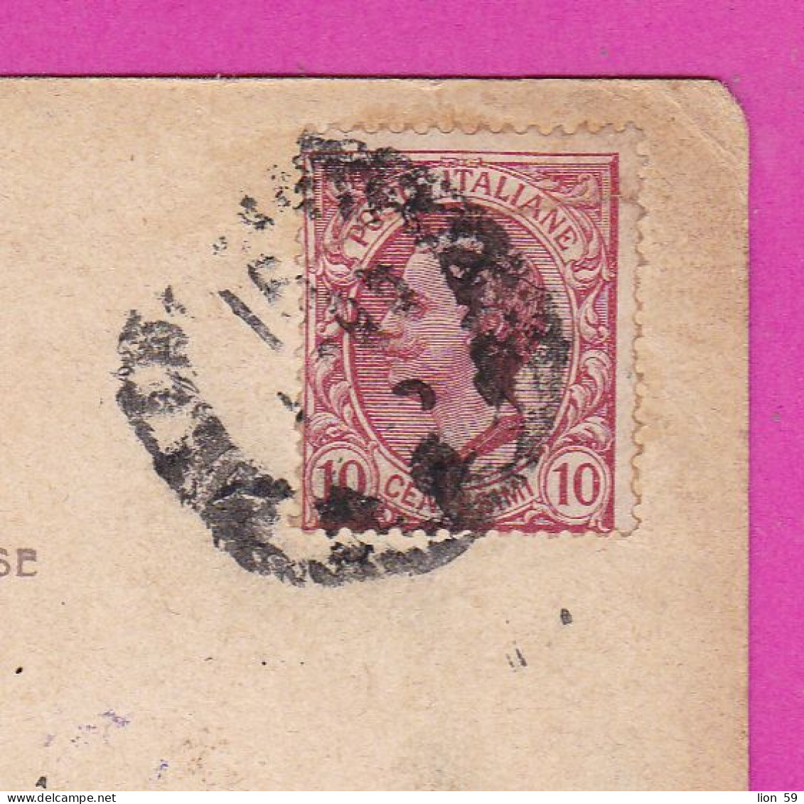 294078 / Italy - MILANO Monumento A Alessandro Manzoni  PC 192. USED - 10 Cent. Vittorio Emanuele III - Marcophilie