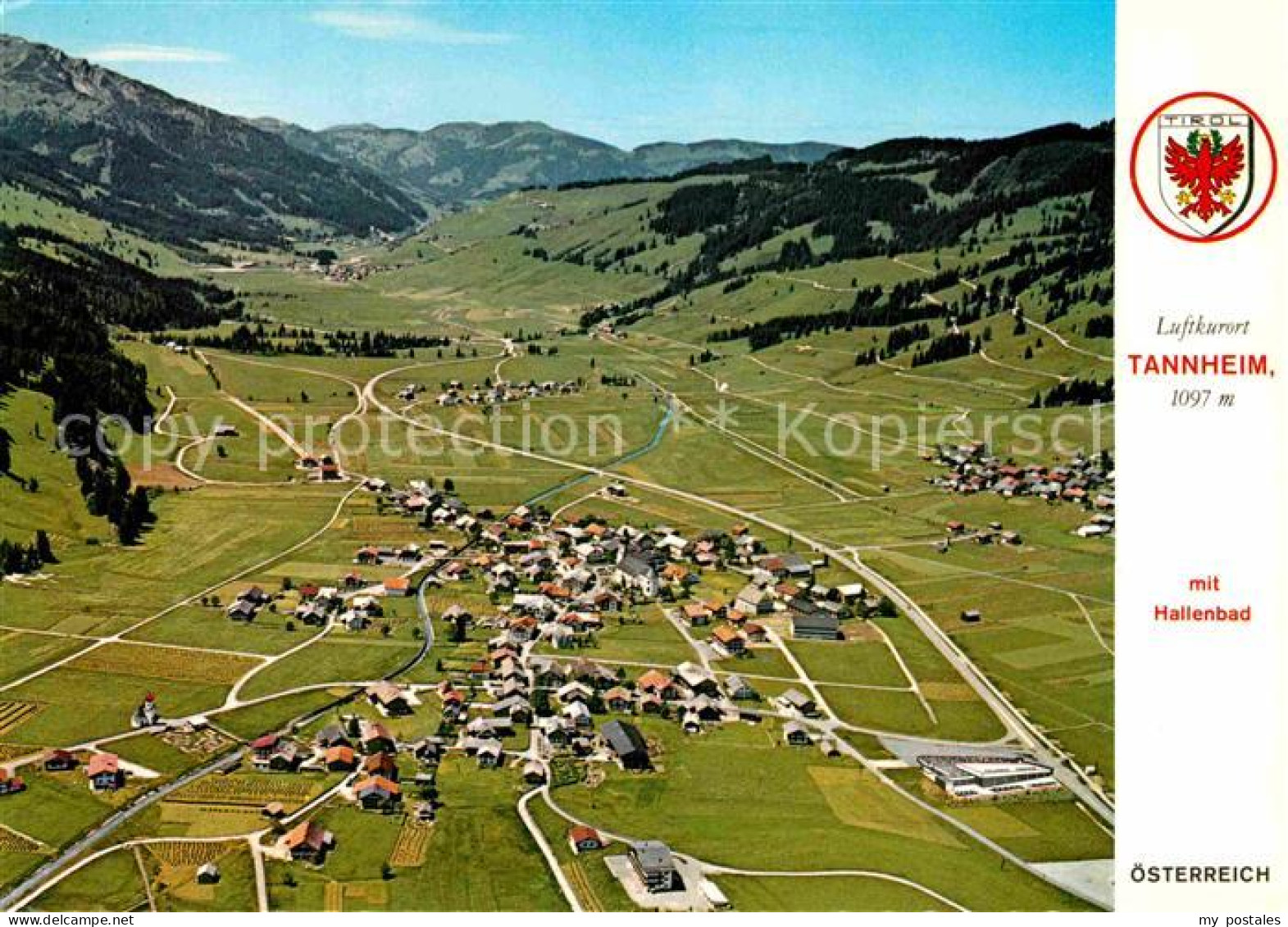 72825428 Tannheim Tirol Fliegeraufnahme Tannheim - Other & Unclassified