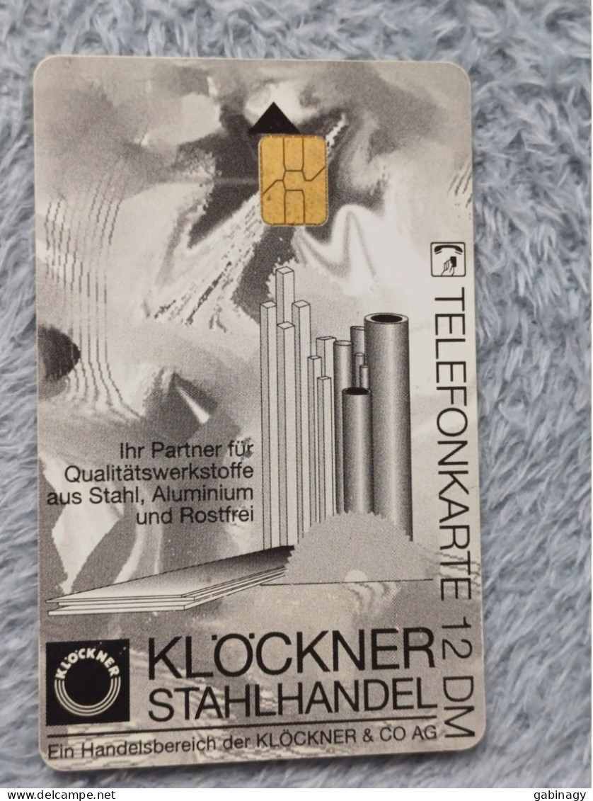 GERMANY-1184 - O 2116 - Klöckner Stahlhandel 2 - 4.400ex. - O-Series : Series Clientes Excluidos Servicio De Colección
