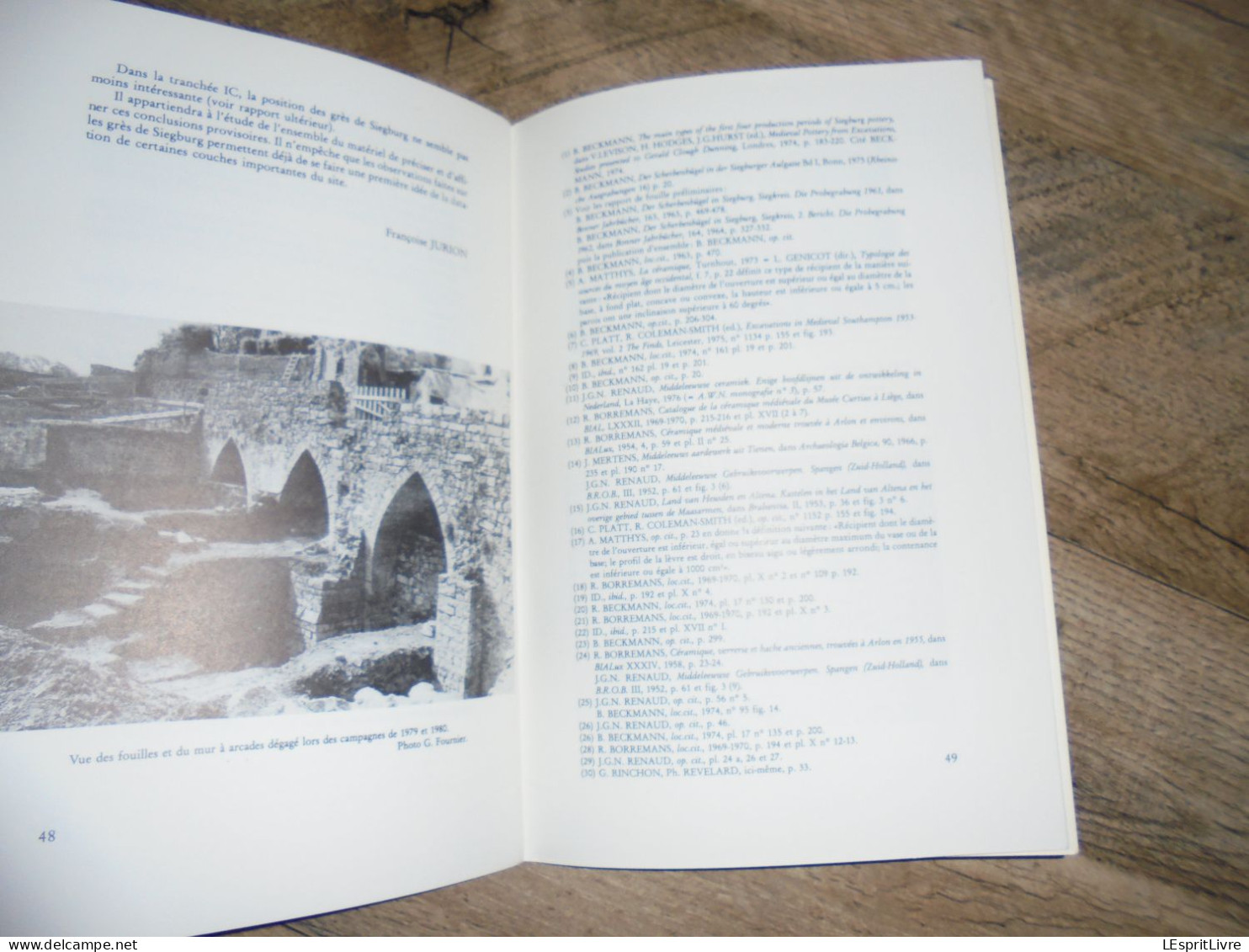 LES CAHIERS BINCHOIS N° 3 Régionalisme Hainaut Binche Histoire Archéologie Fouilles Caves Bette Bonne Espérance Refuge