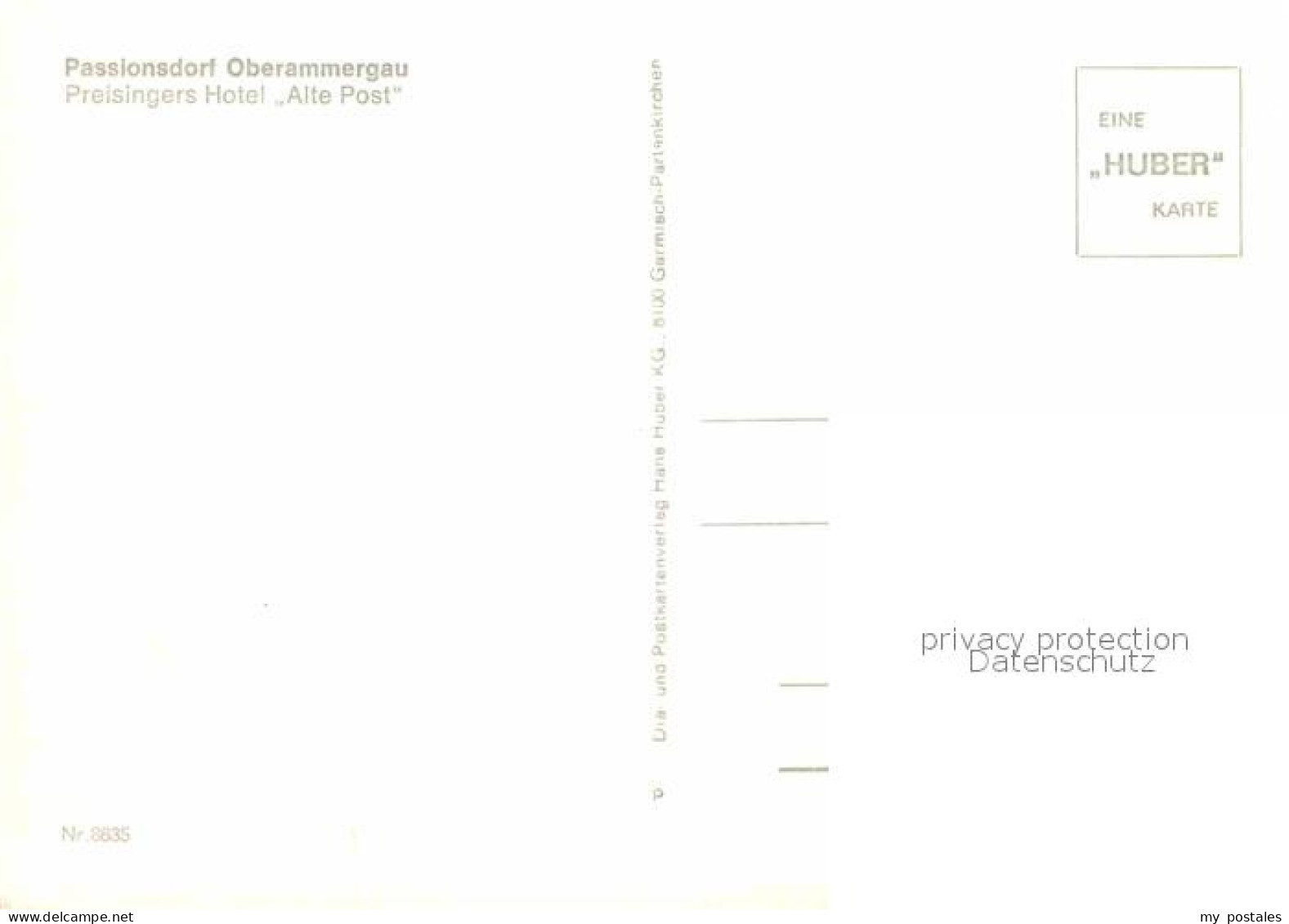 72825352 Oberammergau Hotel Alte Post Oberammergau - Oberammergau