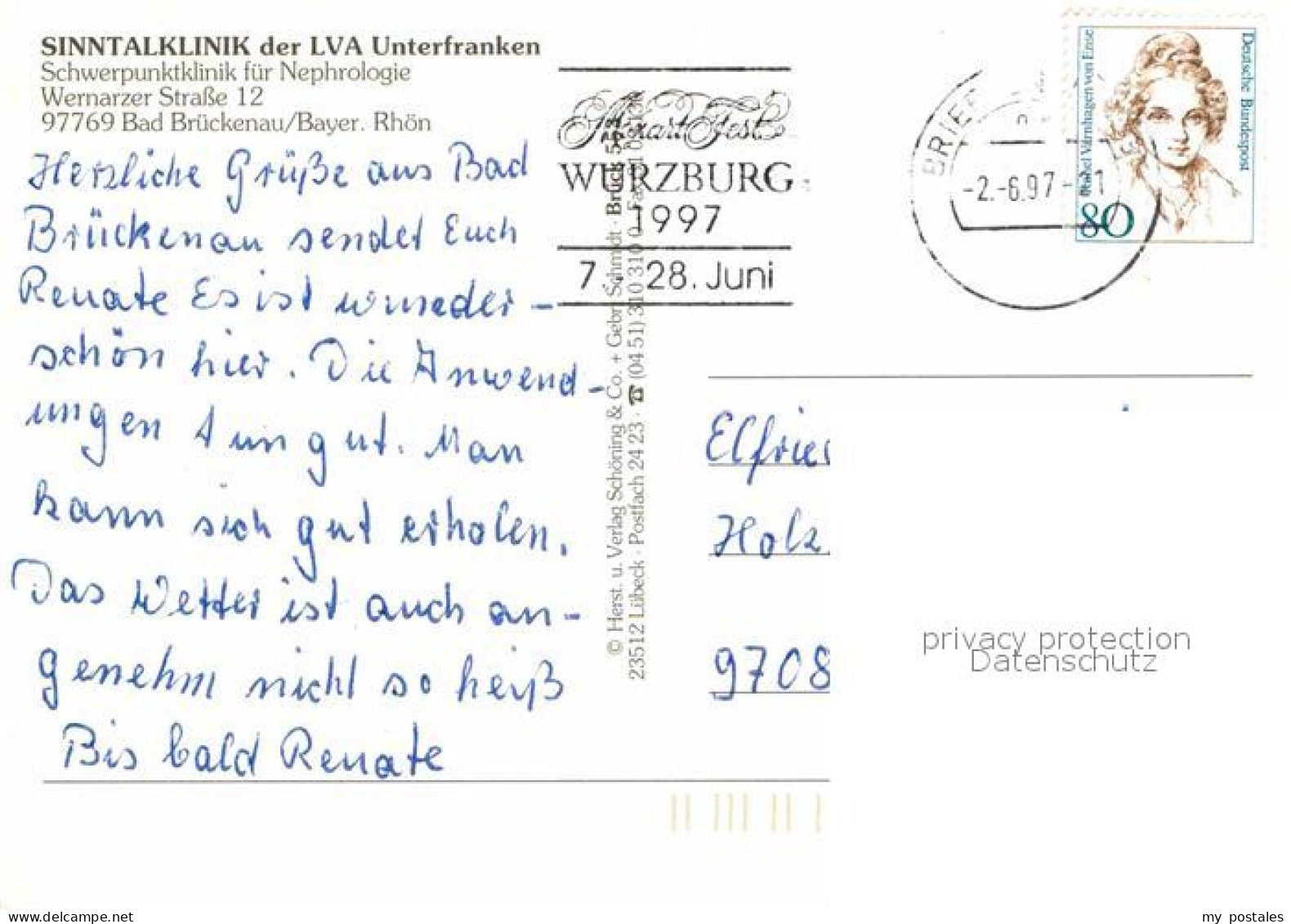 72825334 Bad Brueckenau Sinntalklinik Bad Brueckenau - Sonstige & Ohne Zuordnung