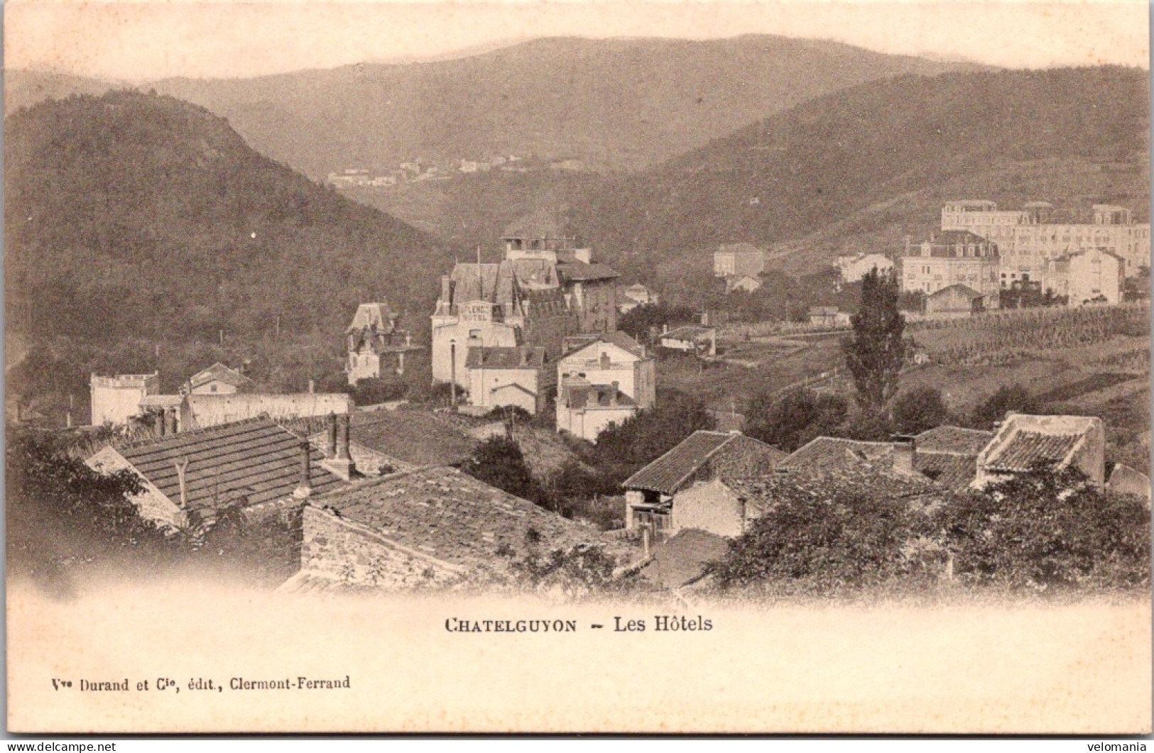 20700 Cpa 63 Chatelguyon - Les Hôtels - Châtel-Guyon