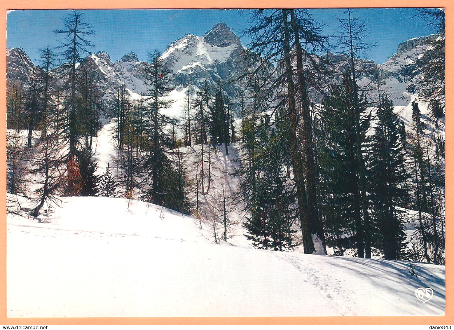 Ppgf/ CPSM Grand Format - HAUTES ALPES - CEILLAC - PISTE DE GÉRARDIN - PIC DE HEUVIERES (2) - Otros & Sin Clasificación