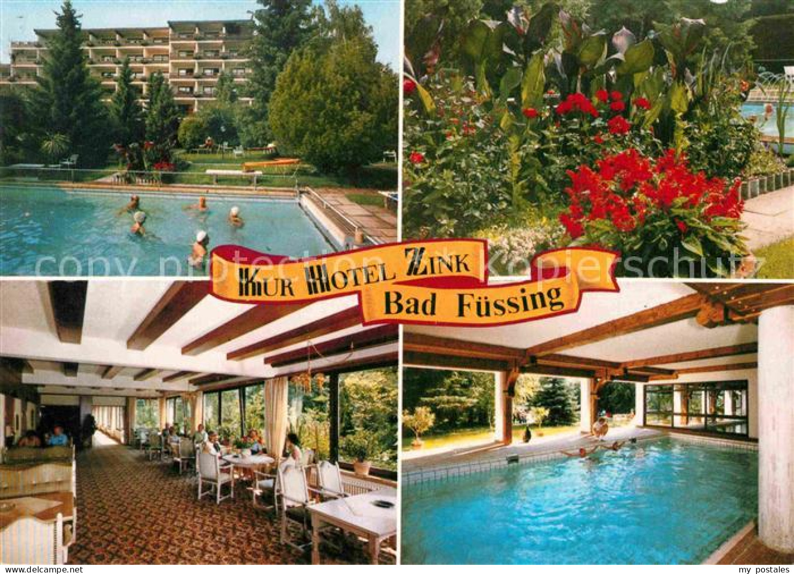 72825314 Bad Fuessing Hotel Zink Garten Hallenbad Freibad Aigen - Bad Fuessing