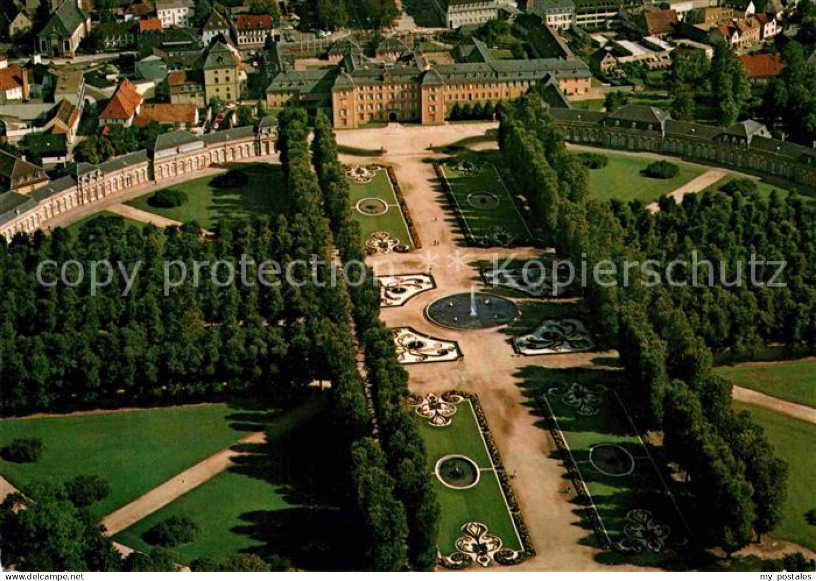 72825283 Schwetzingen Schloss Mit Schoenstem Schlossgaten Deutschlands Fliegerau - Schwetzingen