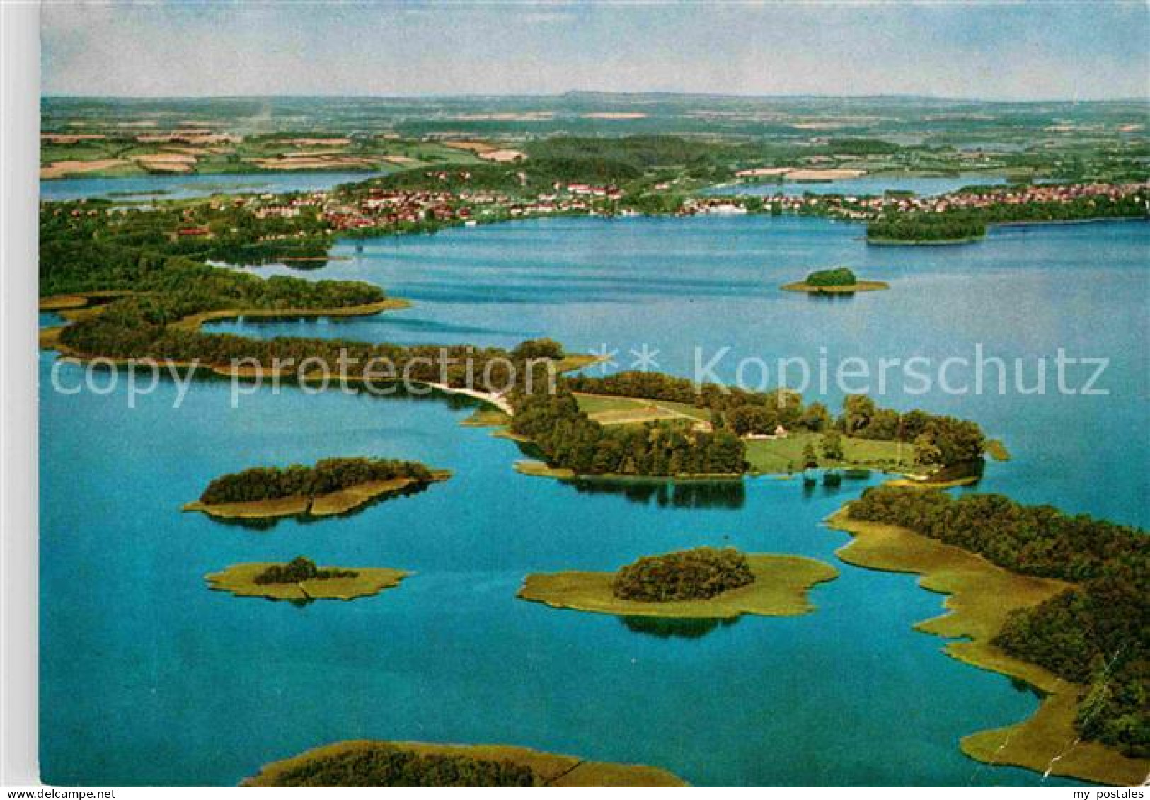 72825281 Ploen See Prinzeninsel Seenlandschaft Holsteinische Schweiz Fliegeraufn - Ploen