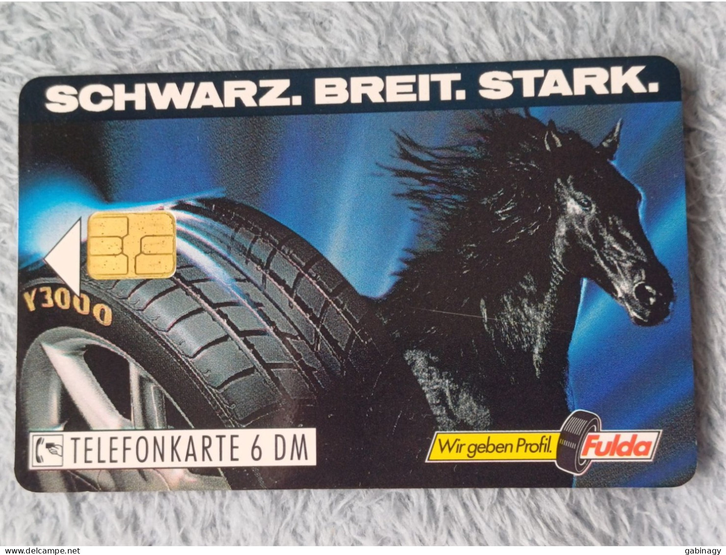GERMANY-1185 - O 2156 - Fulda Reifen (Hengst) - HORSE - 1.000ex. - O-Series : Customers Sets