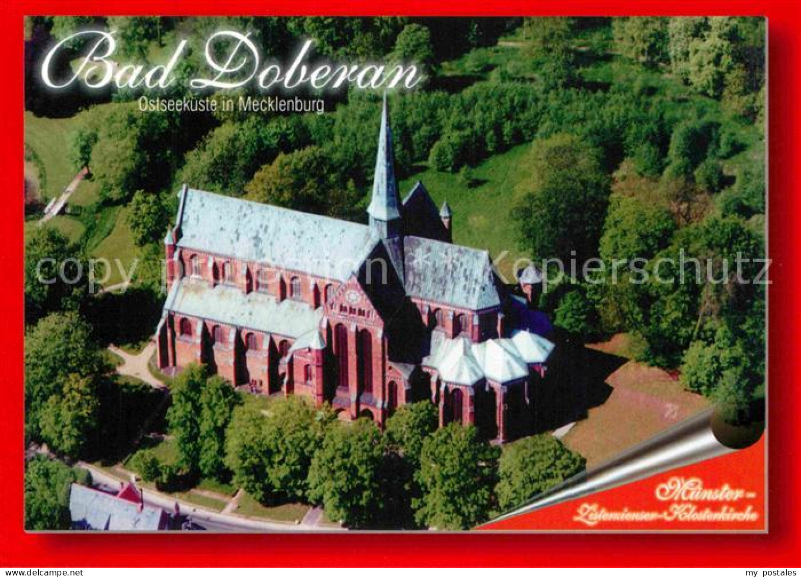 72825261 Bad Doberan Muenster Zisterzienser Klosterkirche Fliegeraufnahme Bad Do - Heiligendamm