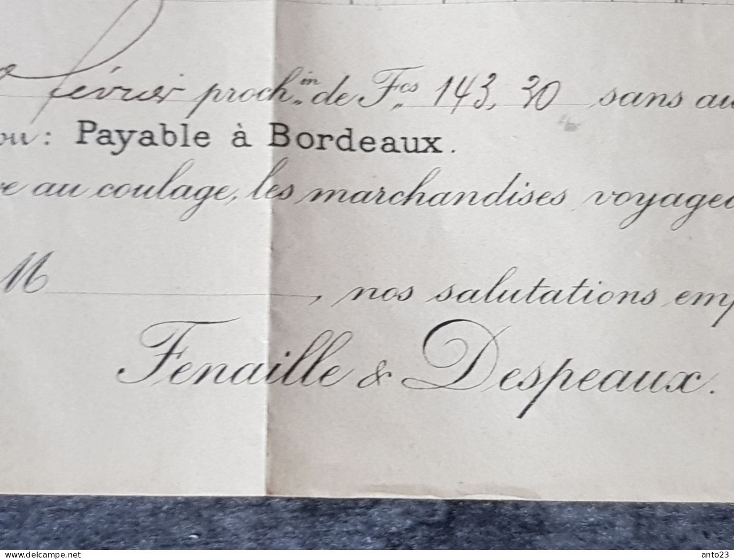 Facture 1891 Raffineries D Huiles Et D Essences De Pétrole  Médaillé A L Exposition Universelle 1855 - - 1800 – 1899