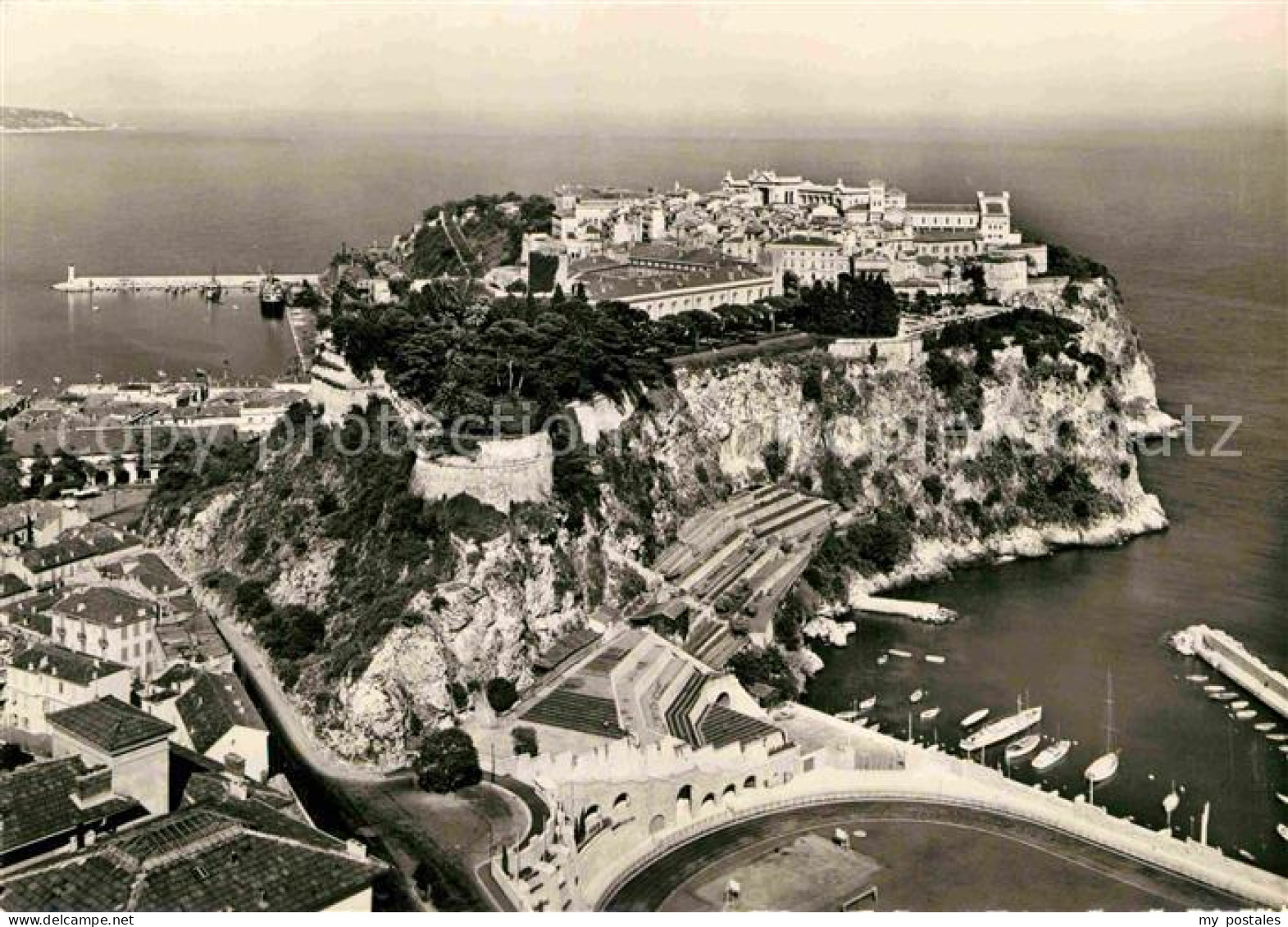 72825171 Monaco Le Rocher De La Principaute Cote D Azur Vue Aerienne Monaco - Autres & Non Classés