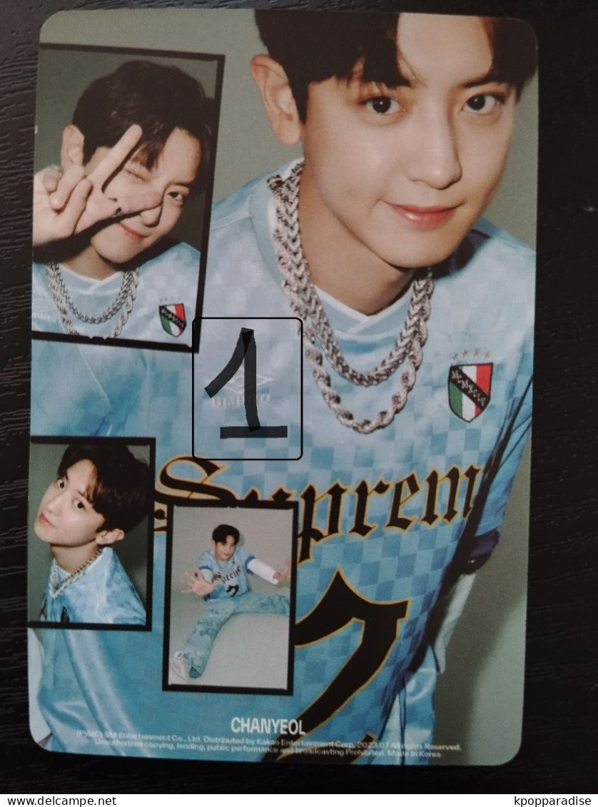 Photocard K POP Au Choix  EXO The 7th Album EXIST Chanyeol - Sonstige & Ohne Zuordnung