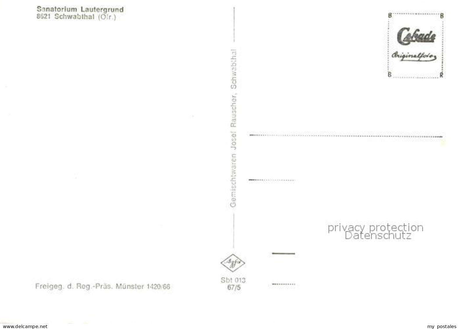 72825139 Schwabthal Sanatorium Lautergrund Fliegeraufnahme Schwabthal - Staffelstein