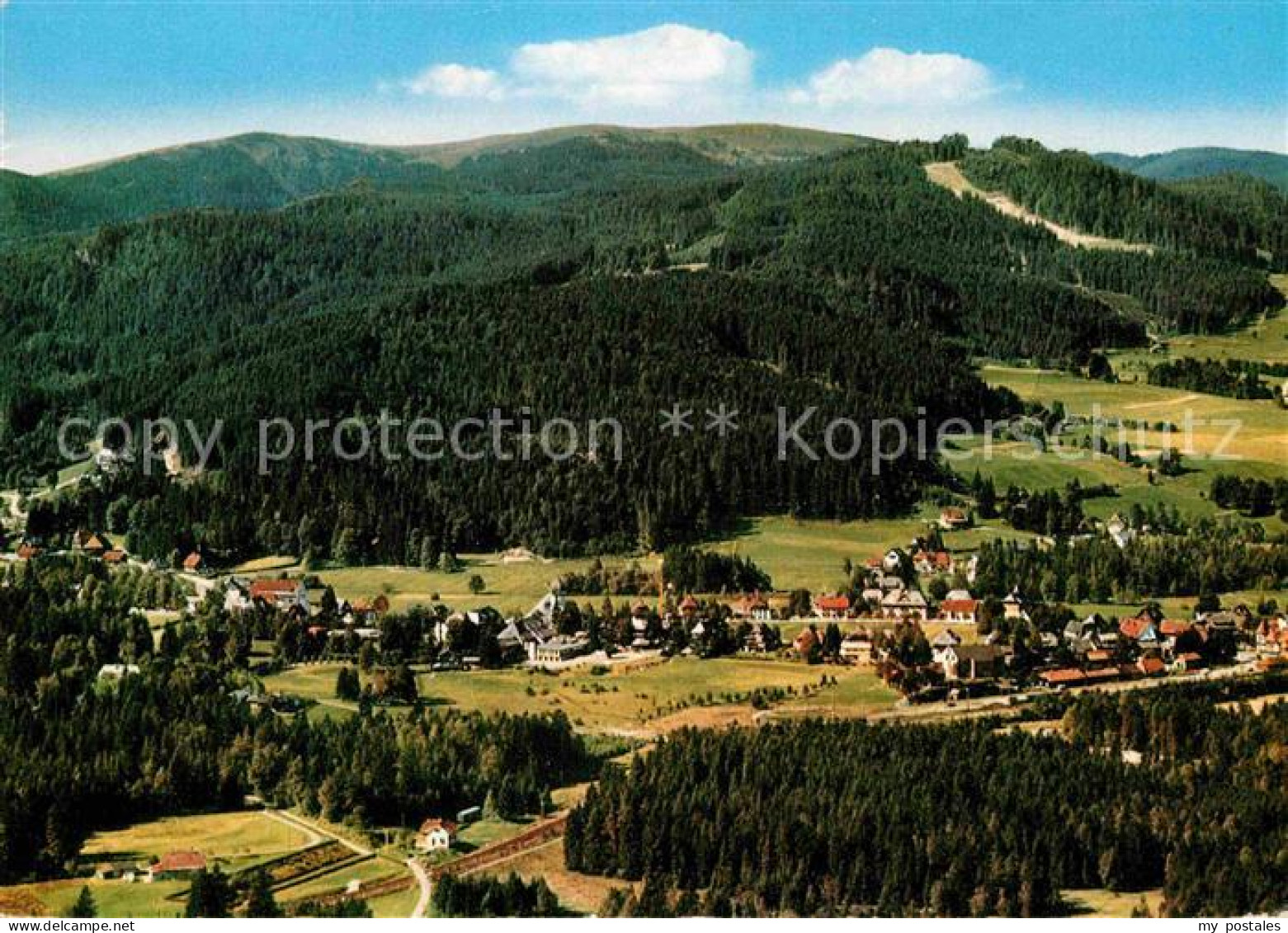 72825131 Hinterzarten Fliegeraufnahme Mit Feldberg Hinterzarten - Hinterzarten