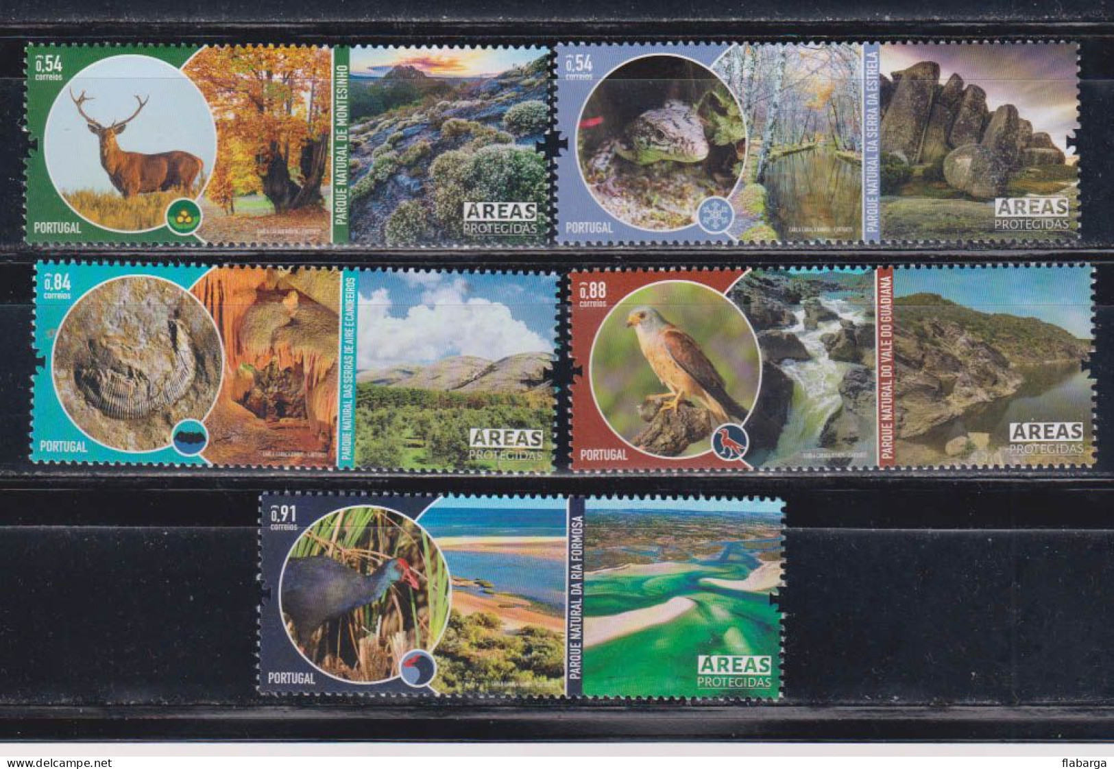 Año 2021 Nº 4741/5 Parques Naturales - Unused Stamps