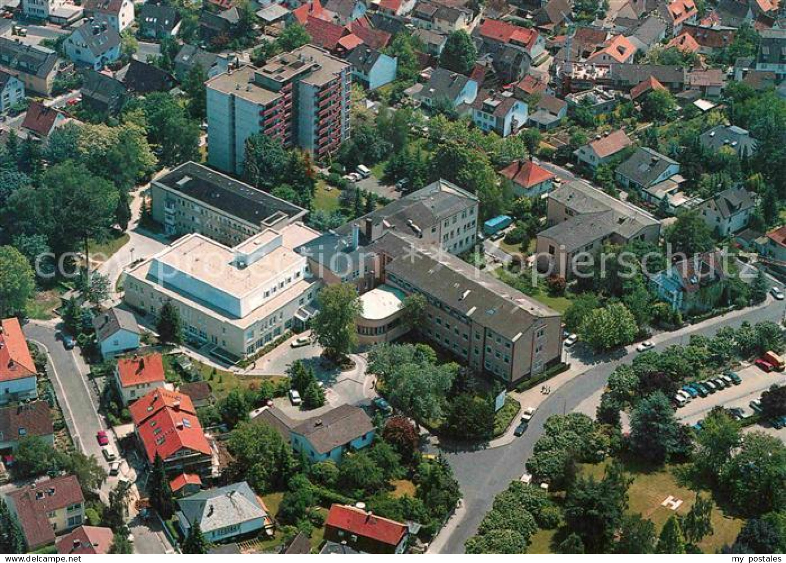 72825127 Hofheim Taunus Fliegeraufnahme Kreikrankenhaus Hofheim - Sonstige & Ohne Zuordnung