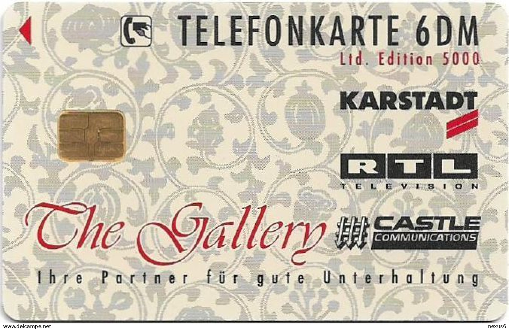 Germany - The Gallery 10 - The Tremeloes - O 0273J - 09.1993, 6DM, 5.100ex, Mint - O-Serie : Serie Clienti Esclusi Dal Servizio Delle Collezioni