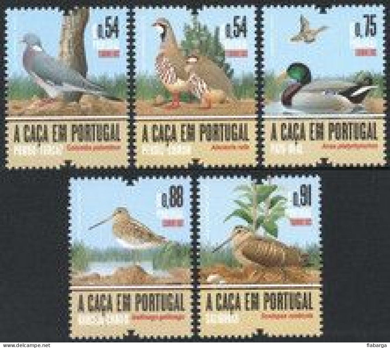 Año 2021 Nº 4731/5 Fauna Caza - Unused Stamps