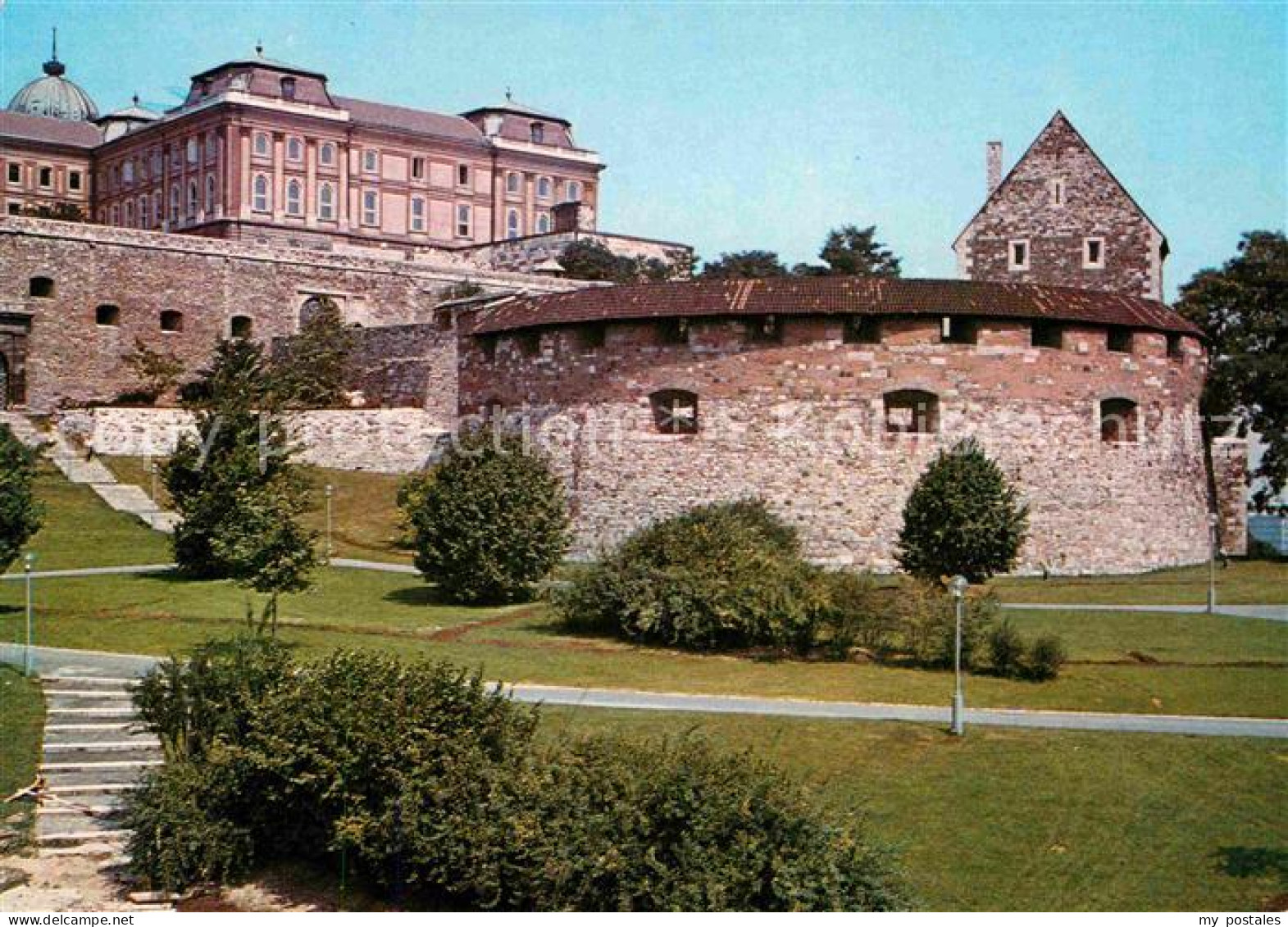 72825045 Budapest Schloss Von Buda Rondelle Budapest - Ungarn