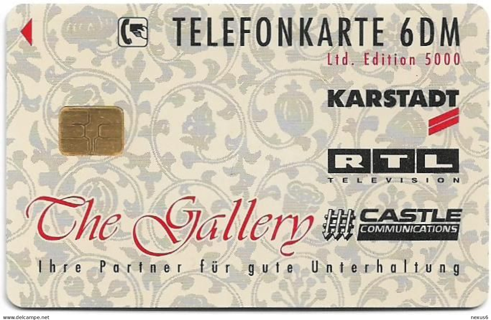 Germany - The Gallery 8 - Status Quo - O 0273H - 09.1993, 6DM, 5.100ex, Used - O-Series : Series Clientes Excluidos Servicio De Colección