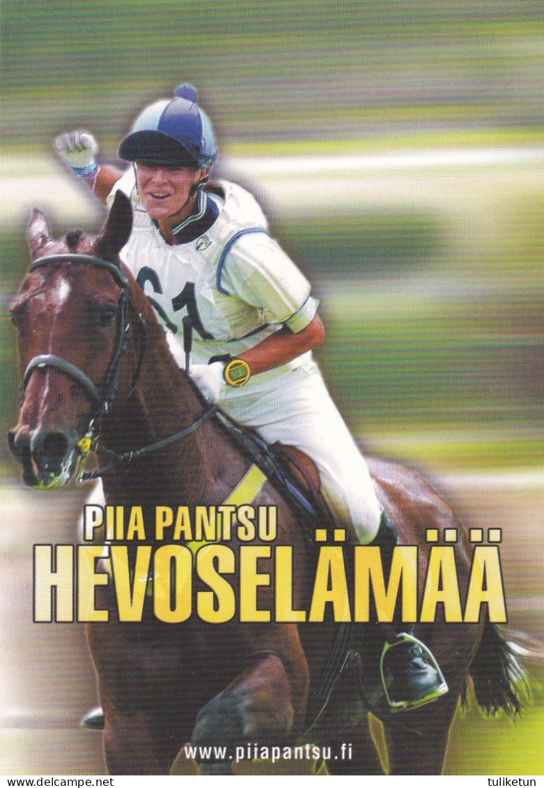Horse - Cheval - Paard - Pferd - Cavallo - Cavalo - Caballo - Häst - Finnish Cross Country Rider Piia Pantsu - Chevaux
